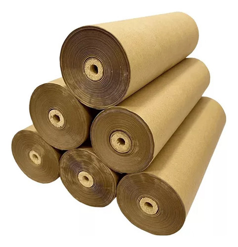 Bobina De Papel Kraft Refugo 120cm 9,8kg - 01 Unidade