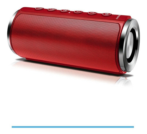 Caixa De Som Speaker Mondial 20w Sk-03 Vermelha Bivolt