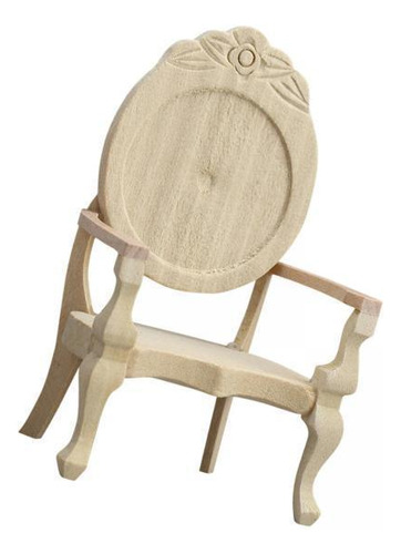 6 Sillón Tallado De Un Solo Brazo, Sillón Vintage,