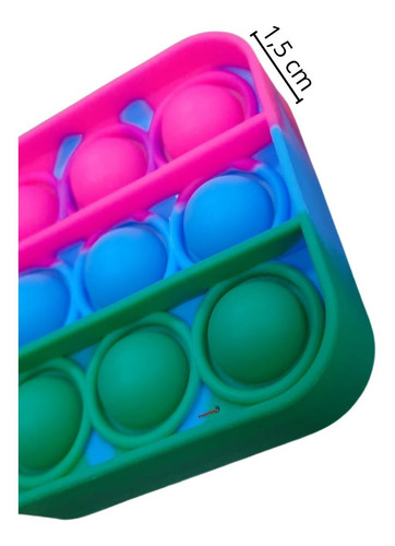 Brinquedo Empurra Bolha Anti Stress Chaveiro Importway