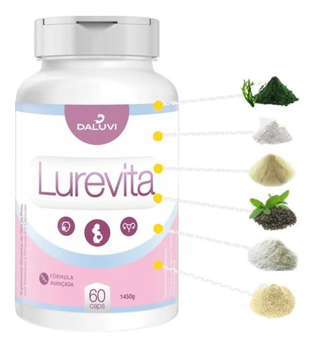Lurevita Original Leve 2 Frascos Com 120 Cápsulas