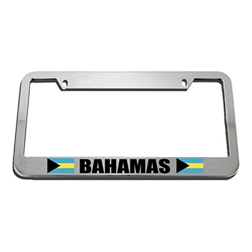 Bandera De Bahamas Soporte De Etiquetas De Marco De Mat...