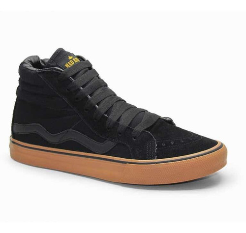Tênis Madrats Hi Top Preto/crepe