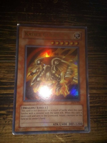 Carta Yugioh Original, Usada, Kaiser Glider 