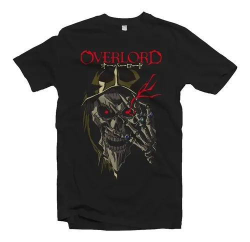 Playera Anime Overlord Overlord Ainz Ooal Gown Albedom Manga | Meses ...