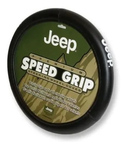 Cubrevolante Speed Grip Texto Jeep Original Jk, Tj, Cj
