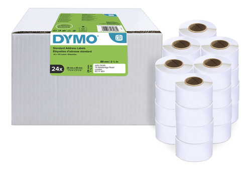 Dymo Etiqueta Lw In Rollo Facil Despegar Autoadhesiva Para