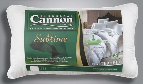 Imagen 2 de 4 de Almohadas Sublime 70x40 X2