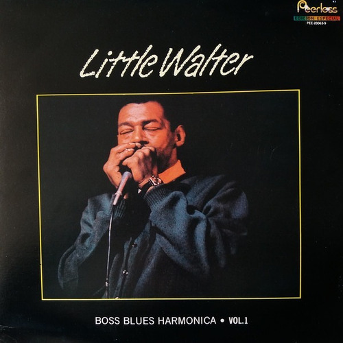 Lp De Little Walter - Boss Blues Harmonica Vol. 1 1989