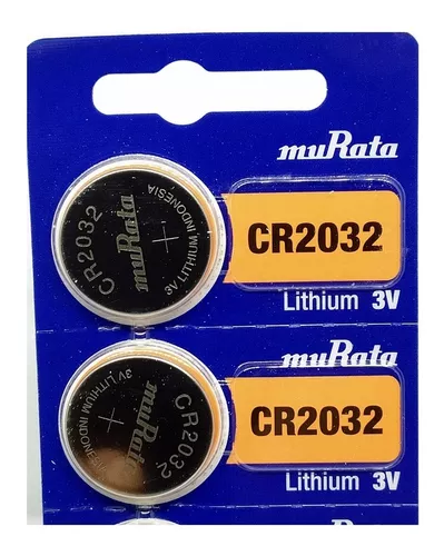  Murata Batería CR2032 3V Litio Moneda Celda - Reemplaza Sony  CR2032 (2 Baterías) : Salud y Hogar
