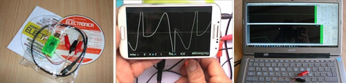 Pack Mediciones Auto Instrumental Electrónico Osciloscopio