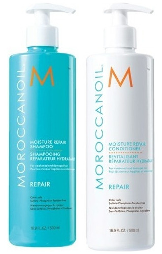 Pack Moroccanoil Repair Shampoo + Acondicionador 500ml C/u