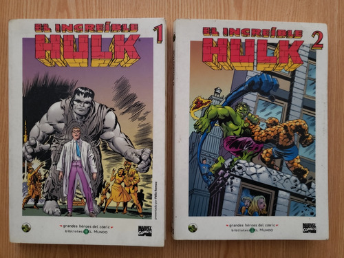 El Increíble Hulk (tomo 1 Y 2 - Biblioteca El Mundo)