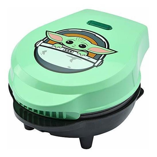 Star Wars Lsw-46c The Child Mini Waffle Maker, 4 , Verde