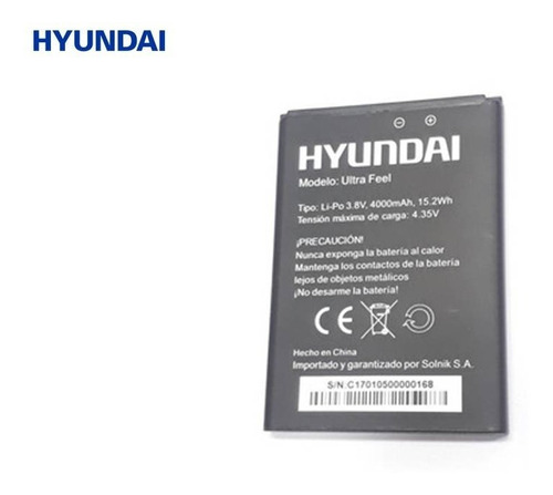 Bateria Original Hyundai Modelo Ultra Feel Energy Lite Orig