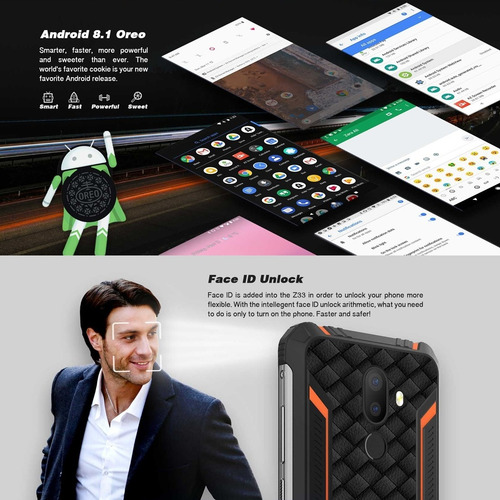 Imagen 5 de 10 de Celular Zoji Z33 - Celularindestructible Robusto Duro