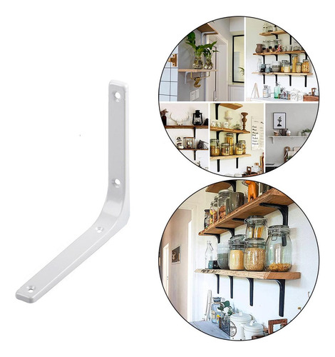 2 X 2 Soportes De Estante Resistentes Para Colgar 2 Piezas