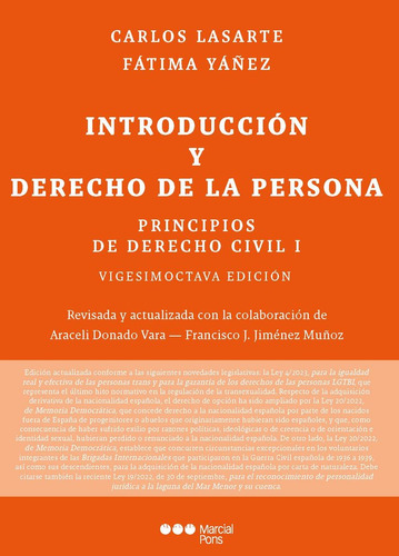 Libro Introduccion Y Derecho De La Persona - Carlos Lasar...