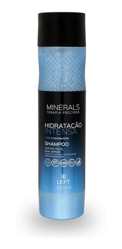 Shampoo Hidratação Intensa Safira Real 290ml - Left