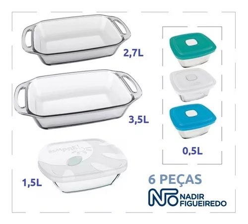 Noneassadeiras6 pecas em vidros