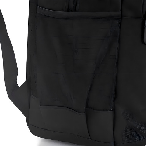 Mochila 17 Espalda Portanotebook Urban Mode Wanderlust 34023 Color Negro Diseño De La Tela Lisa