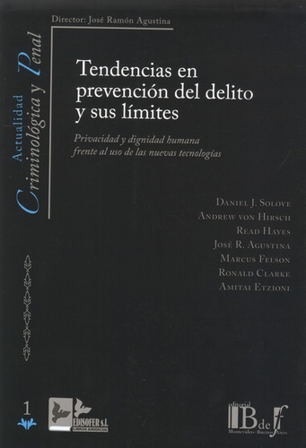 Libro Tendencias En Prevencion Del Delito Y Sus Limites