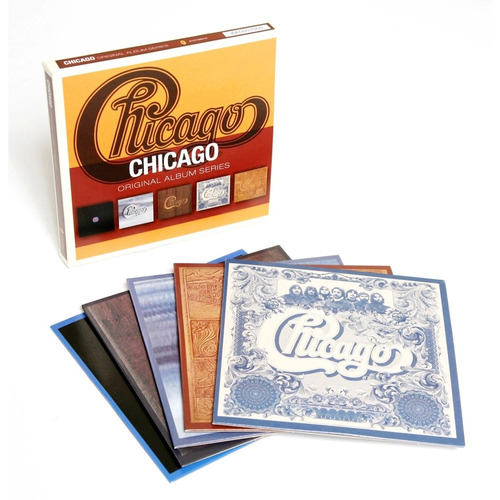 Serie de álbumes originales de Cd Chicago sellados, 5 CD