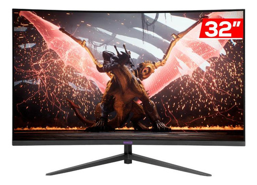 Monitor Gamer Mancer Valak Uz32s 32 Va Crv Fhd 1ms 165hz Fs