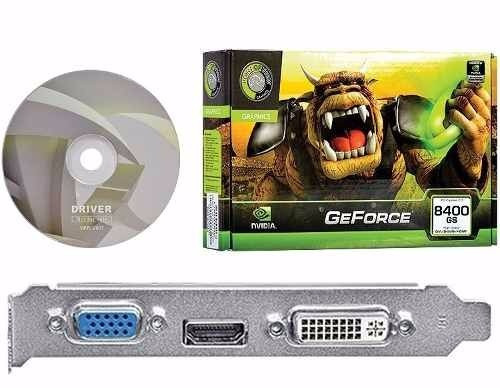 Placa De Vídeo Vga Point Of View Geforce 8400gs 1gb Ddr2 64b
