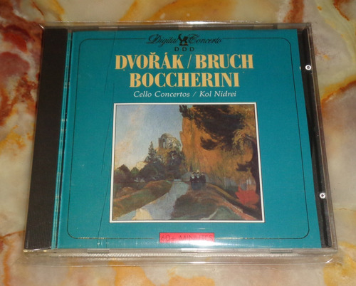 Dvorak / Bruch / Boccherini - Cello Concertos - Cd Belgica