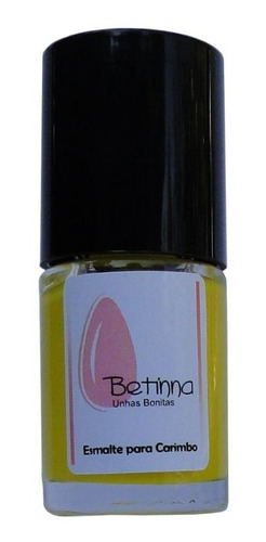 Esmalte Betina Amarelo Carimbos Unhas