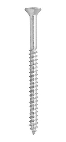 Tornillo Para Madera De 2 Pulgadas Plata 8 Piezas