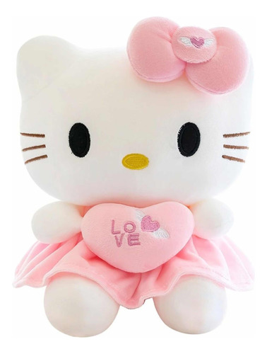 Peluche Hello Kitty Con Corazòn Love 25 Cm