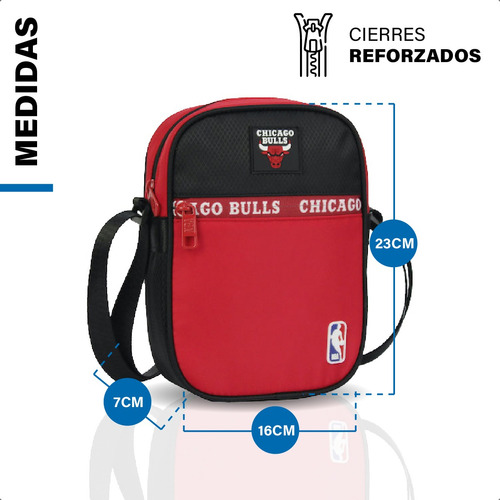 Morral Original Comodo Ideal Uso Diario Reforzado Diseño Nba