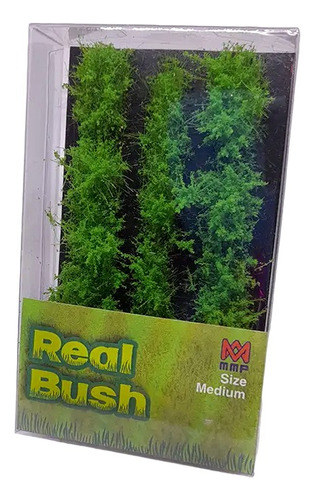 Pasto Estático Arbusto Real Bush 15mm Spring Garden Rb003