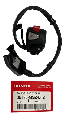 Interruptor Partida Cb 500f 2014 E 2015 Original Honda