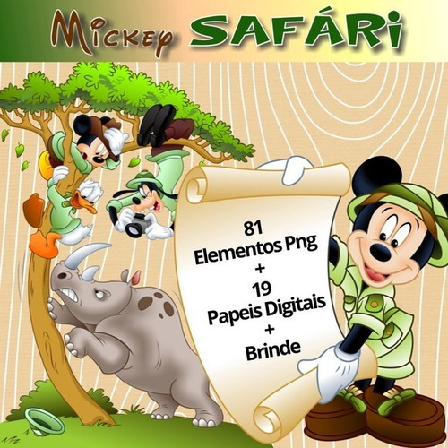 Kit Digital - Mickey Minnie Safari