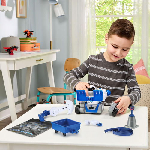 Juguete Robot Transformable 5 En 1 Con Sensor De Sonido