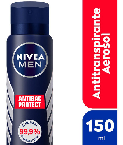 Nivea Deo Men X150ml. Antibacterial Protect 