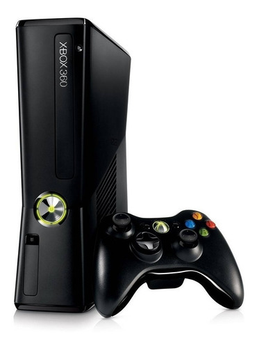 Xbox 360 Original 250gb + Controle Sem Fio + Gta 5 Preto
