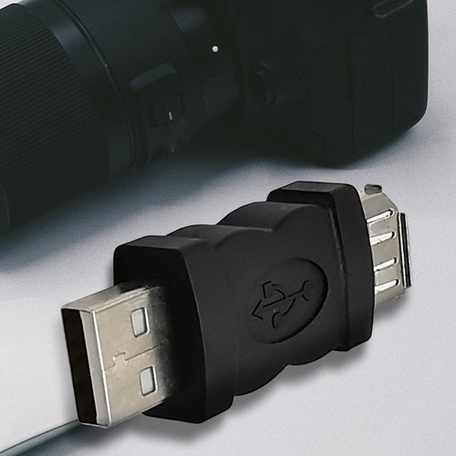Firewire Ieee 1394 6 Pinos Fêmea F Para Usb M Macho