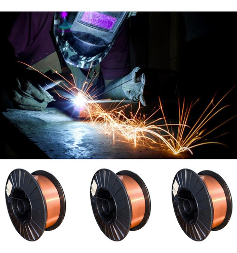 Arame De Solda Mig Aço Carbono 1,0mm Er70s-6 Rolo Com 15kg
