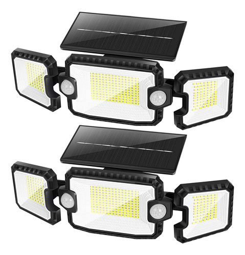 Fliti Luces Solares Para Exteriores Con 2 Sensores De Movimi