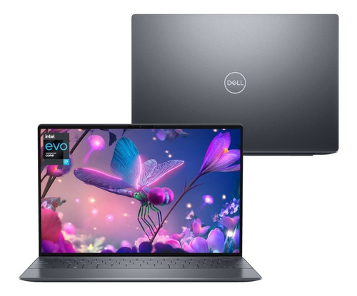 Notebook Dell XPS 13 Plus 9320 grafite táctil 13.37", Intel Core i7 1260P  32GB de RAM 1 TB SSD, Intel Iris Xe Graphics G7 96EUs 60 Hz 3840x2400px Windows 11 Home