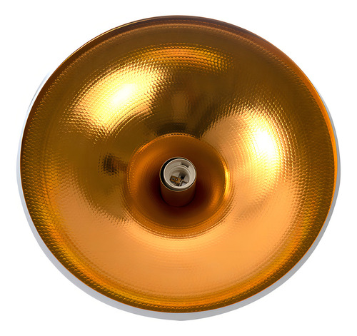 Lámpara Colgante Ava, 15 W, Base E27, Interior, Aluminio Estructura Blanco