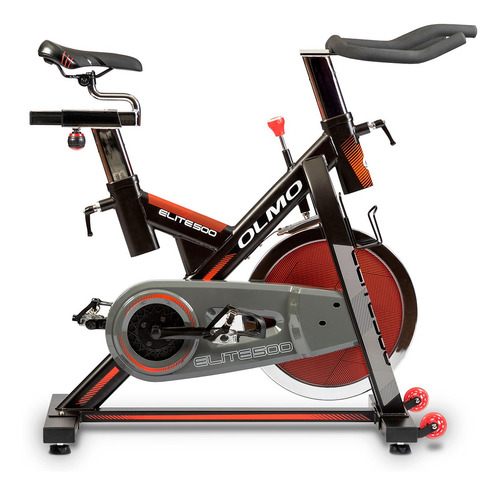 Imagen 2 de 8 de Bicicleta Profesional Olmo Spinning Indoor Elite Fit 500
