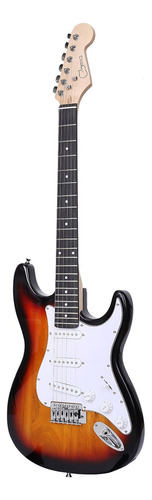 Guitarra eléctrica Jidyous Sonido st38inbais 2019 marrón satinado