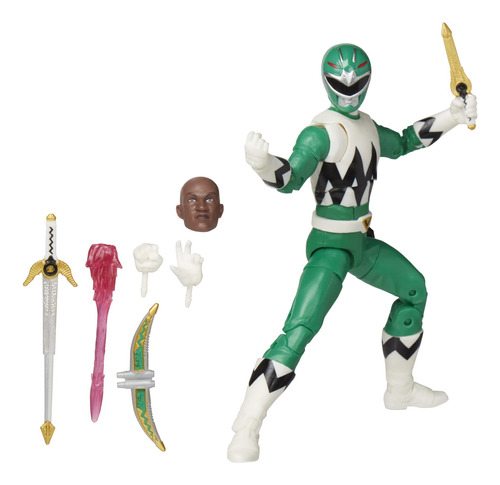 Power Rangers Lightning Collection Lost Galaxy Green Ranger