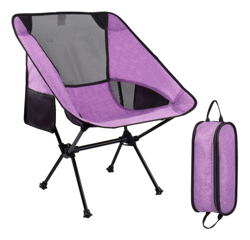 Silla Camping Ultraligera Portatil Plegable Para Acampar