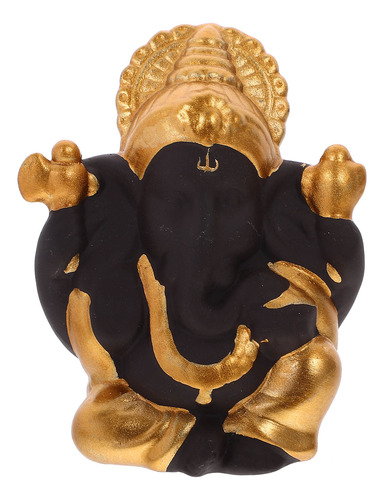 Miniescultura De Estatua De Ganesha Para Decoración De Coche